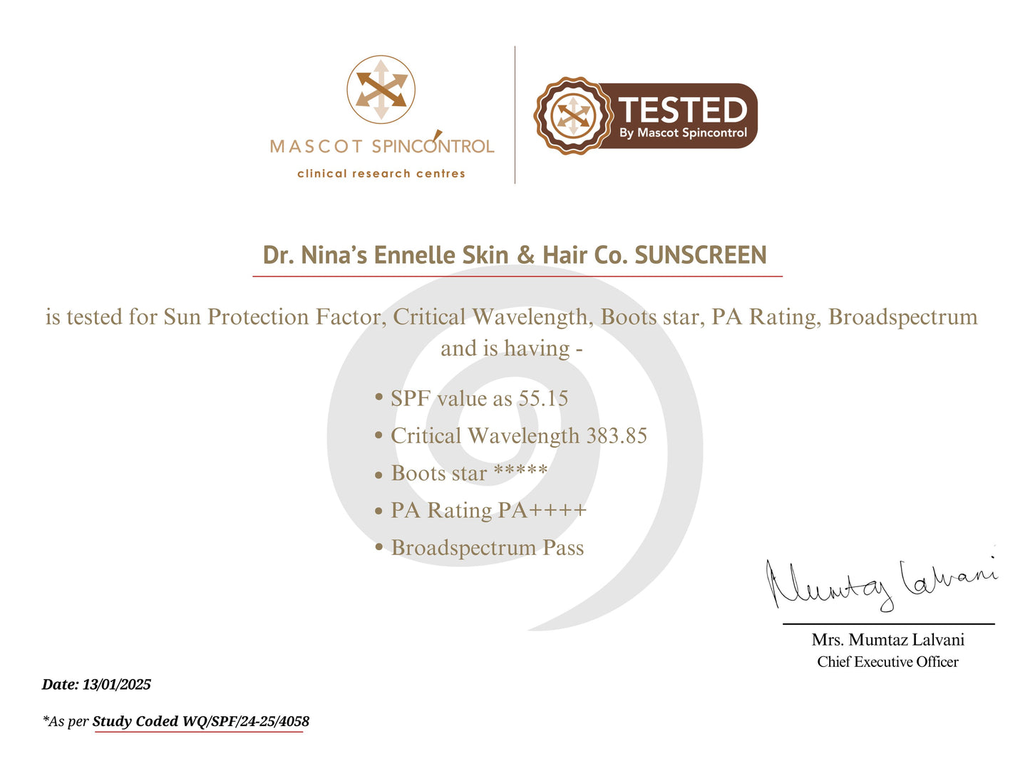 Sunscreen (SPF 50+ PA++++ Boots *****)