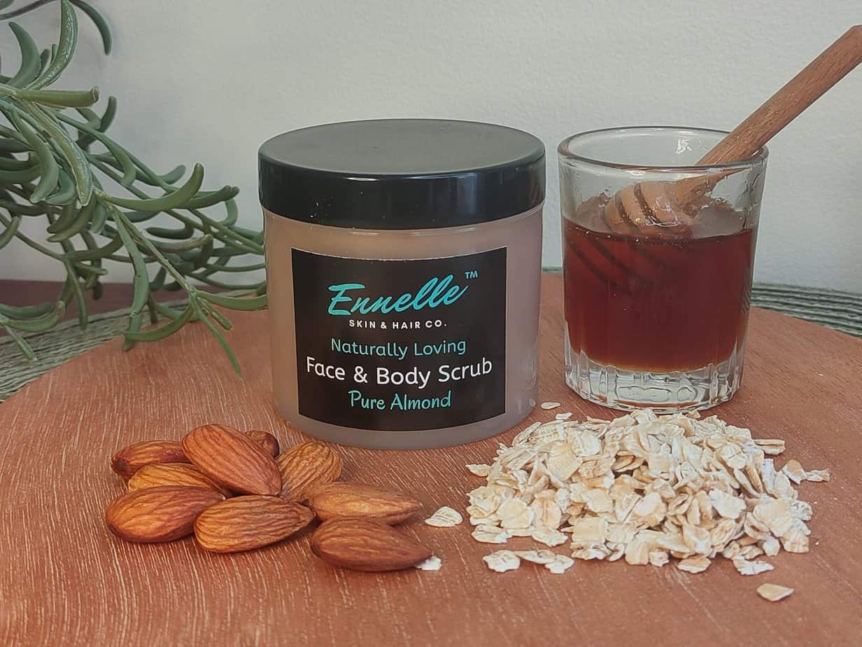 Face & Body Scrub - Pure Almond 120g